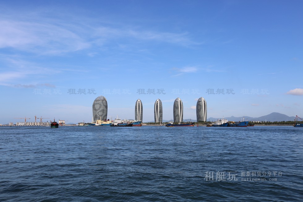 三亞旅游游艇租賃，三亞港至東島航線