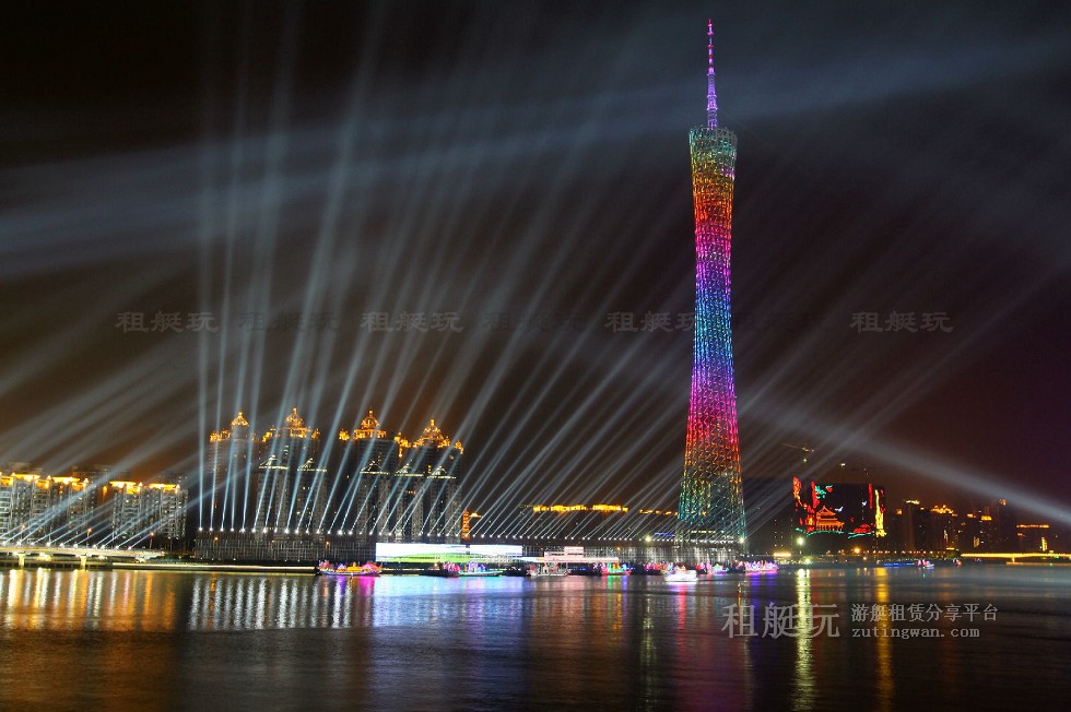 廣州玩游艇——夜游珠江+海上party